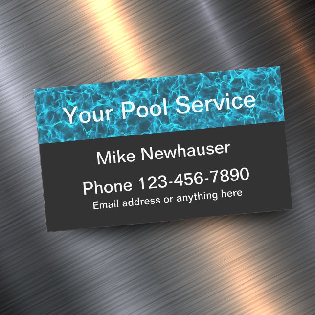 Swimming Pool Service Magnets (Creator Uploaded)