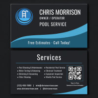 Swimming Pool Service QR Code
