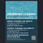 Swimming Pool, Swimming Lesson Advertising Flyer<br><div class="desc">Swimming Pool,  Swimming Lesson Advertising Flyers By The Business Card Store.</div>