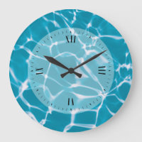 Swimming pool water reflection