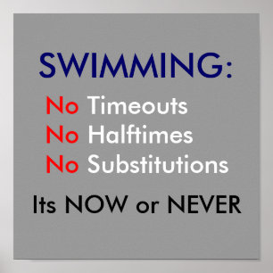 Swimming Poster