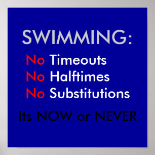 Swimming Poster