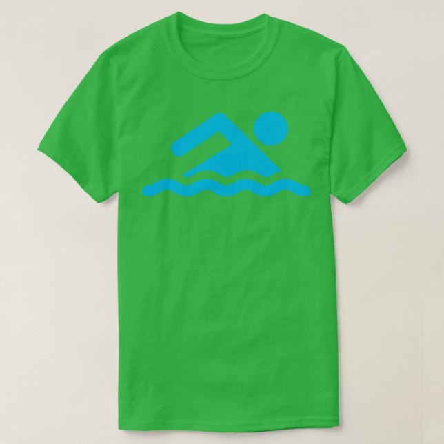 Swimming request other colours T-Shirt (Design Front)