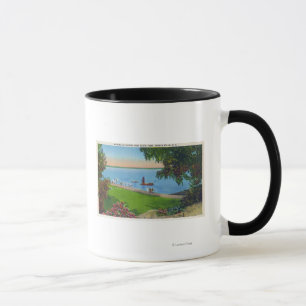 Swimming Scene at Cayuga Lake State Park Mug