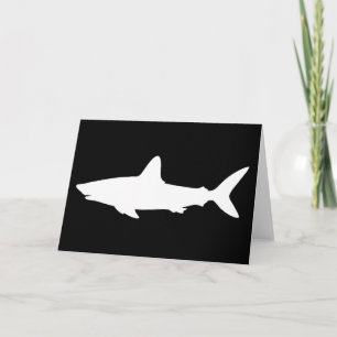 Swimming Shark Card