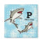 Swimming Sharks, Add Child's Name and Monogram