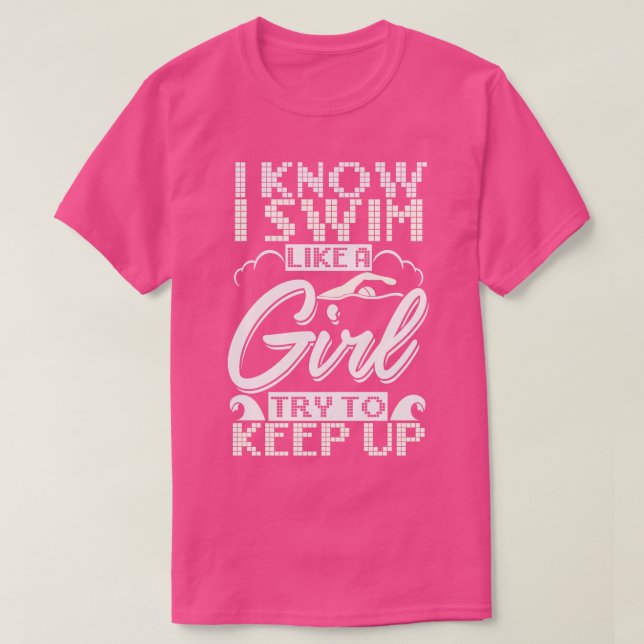 Swimming Swim Gift 5 T-Shirt (Design Front)