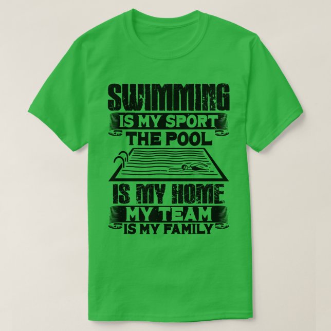 Swimming Swim Gift 6 T-Shirt (Design Front)