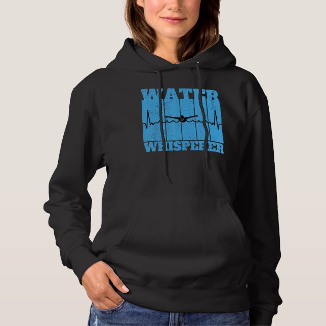 Swimming Swimmer 1 Hoodie (Front)