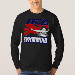 Swimming Swimmer Coach Swim Team Sports  2022 U S T-Shirt