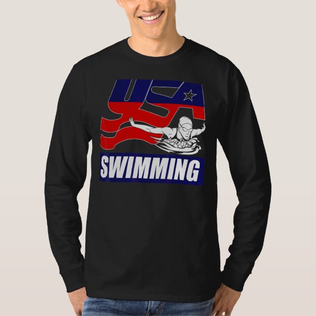 Swimming Swimmer Coach Swim Team Sports  2022 U S T-Shirt (Front)