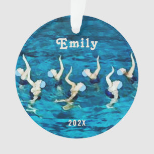 Swimming Synchronised Collectable Ornament