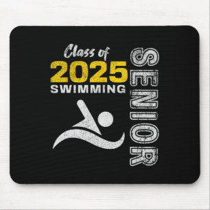 Swimming Team Senior Cl Of 2025 - Graduation 2025  Mouse Pad