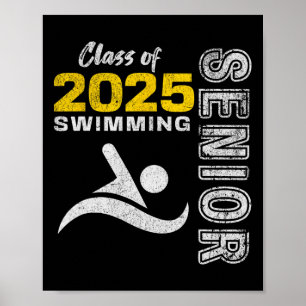 Swimming Team Senior Cl Of 2025 - Graduation 2025  Poster
