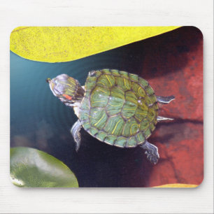 Swimming Turtle Mousepad