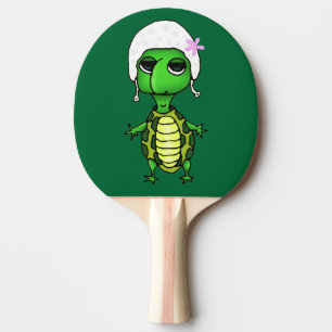 Swimming Turtle Ping Pong Paddle