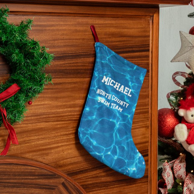 Swimming Water Sports Personalised Stocking (Creator Uploaded)