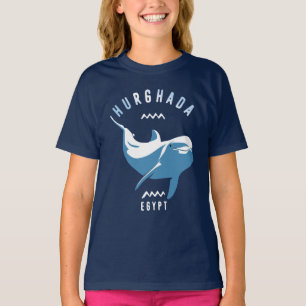 Swimming with Dolphins Hurghada Egypt T-Shirt