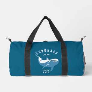 Swimming with Dolphins Hurghada Egypt T-Shirt Duffle Bag