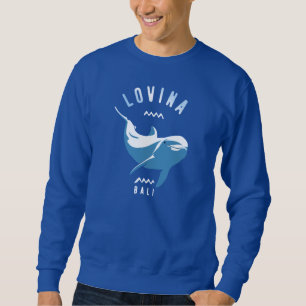 Swimming with Dolphins Lovina Bali Sweatshirt