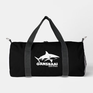 Swimming With Great White Sharks - Gansbaai Diving Duffle Bag