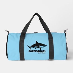 Swimming With Great White Sharks - Gansbaai Diving Duffle Bag