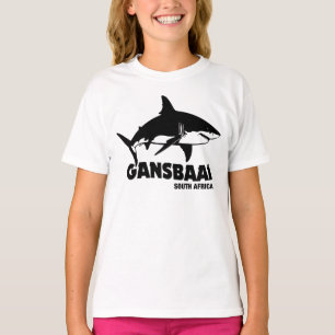 Swimming With Great White Sharks - Gansbaai Diving T-Shirt