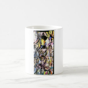 Swimming With Women Abstract Hankamer Artjunkhaus Coffee Mug