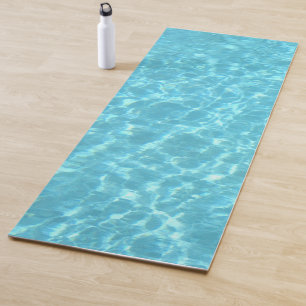 Swimmingpool Water Blue Green Color Sea Aqua Yoga Mat
