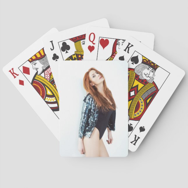 Swimsuit Model Playing Cards (Back)