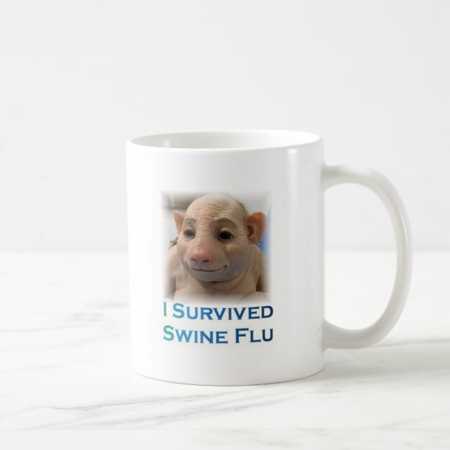 Swine Flu Coffee Mug (Right)