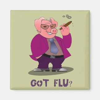 Swine Flu Magnet
