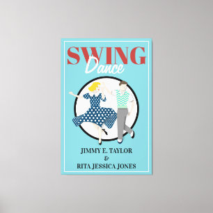 Swing Dance Canvas Print