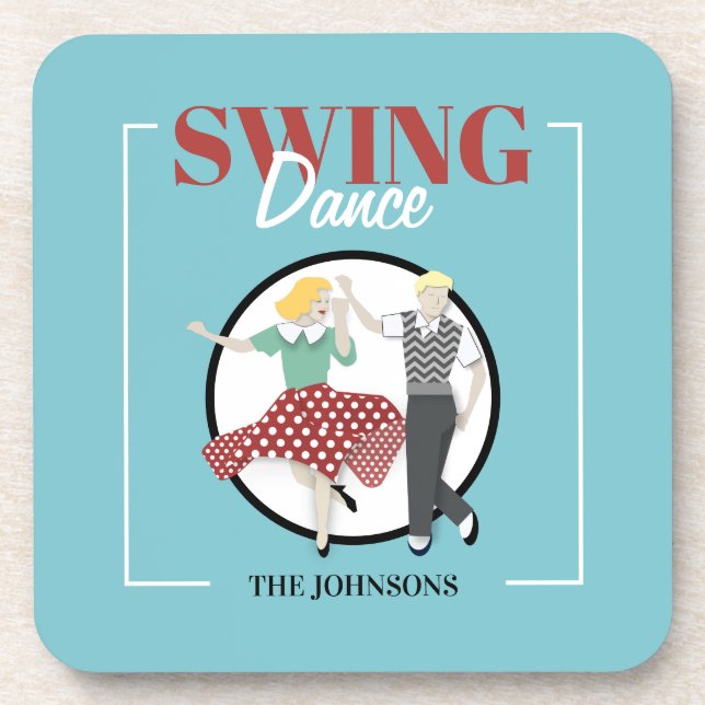 Swing Dance Coaster (Front)