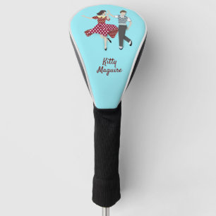 Swing Dance Couple Golf Head Cover