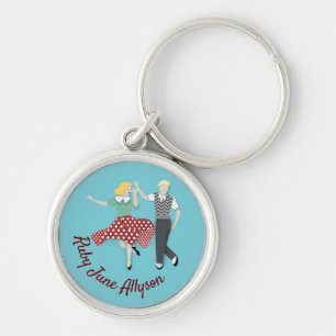 Swing Dance Key Ring