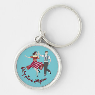 Swing Dance Key Ring