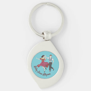 Swing Dance Key Ring