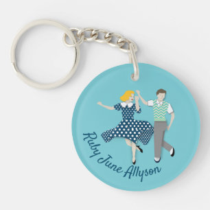 Swing Dance Key Ring