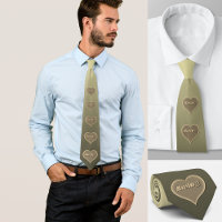 Swing dance Love Heart Neck Tie
