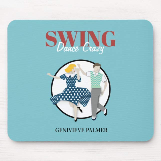 Swing Dance Mouse Pad (Front)