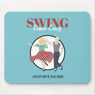 Swing Dance Mouse Pad