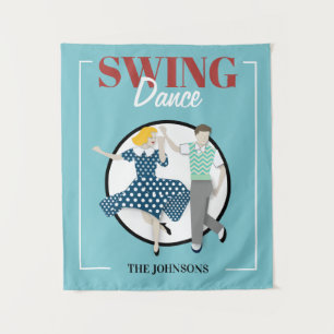 Swing Dance Tapestry