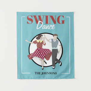 Swing Dance Tapestry