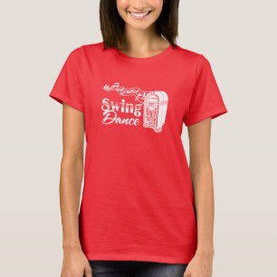 Swing Dance with Vintage Jukebox T-Shirt