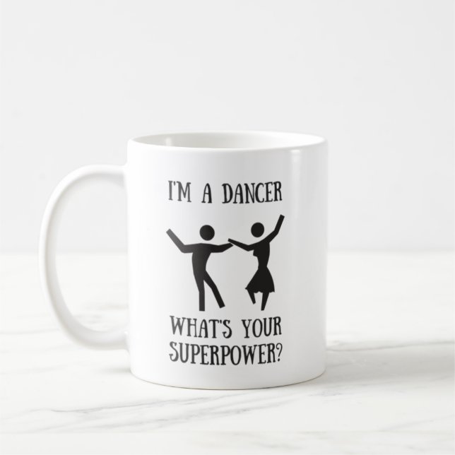 Swing Dancer Superpower Mug (Left)