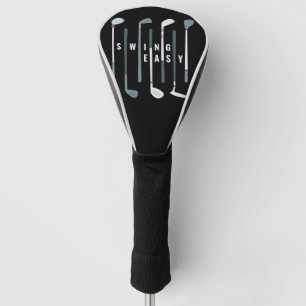 'Swing Easy' Gay Golfer Golf Clubs Head Cover