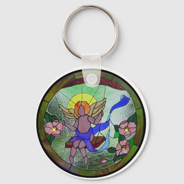 Swing in Peace Key Ring (Front)