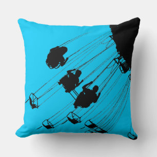 Swing Roundabout - Sky Blue Cushion