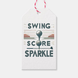 Swing, Score, Sparkle Gift Tags